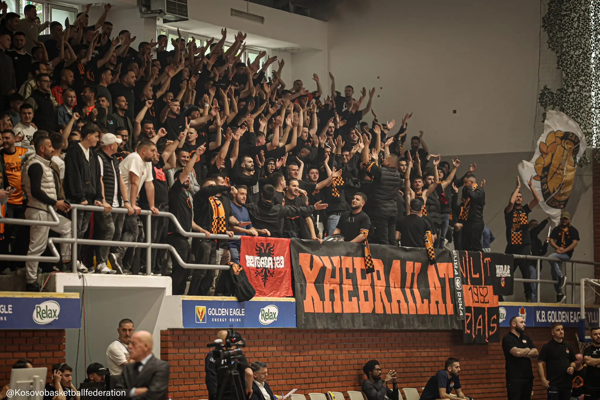 Pamje nga ndeshja Golden Eagle Ylli - Trepça (Finalja 2)